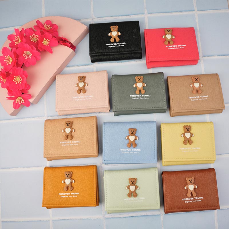کیف پول سه لت کوچک خرس 19-260