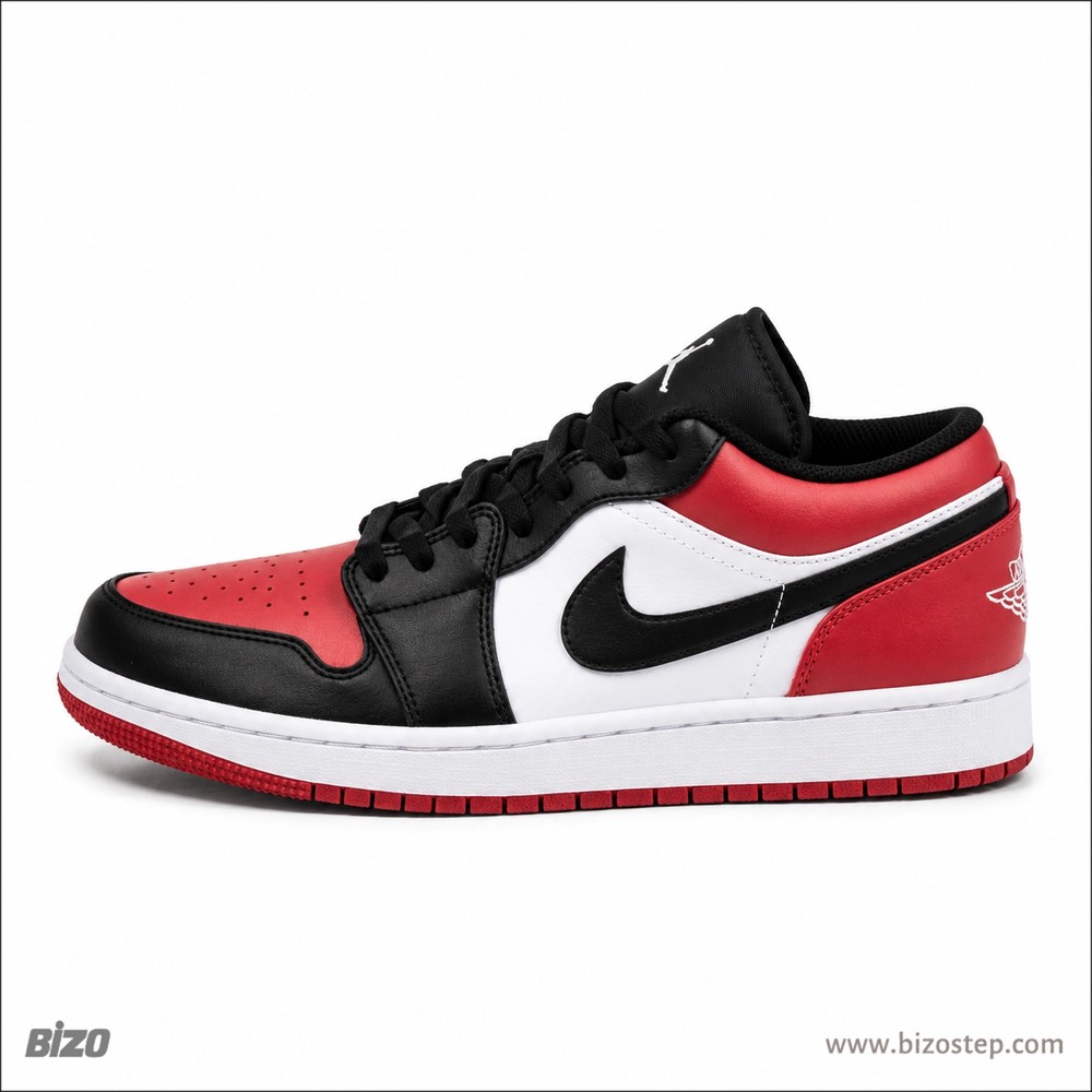 Air Jordan 1 Low Bred Toe