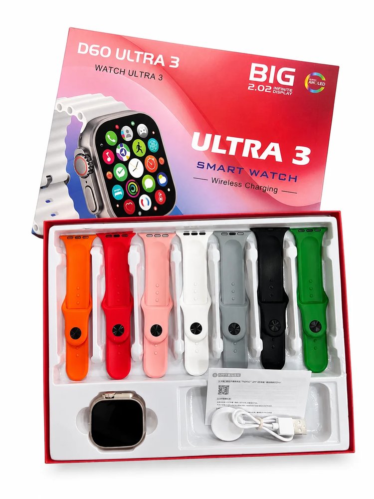 ساعت هوشمند مچی D60ultra3