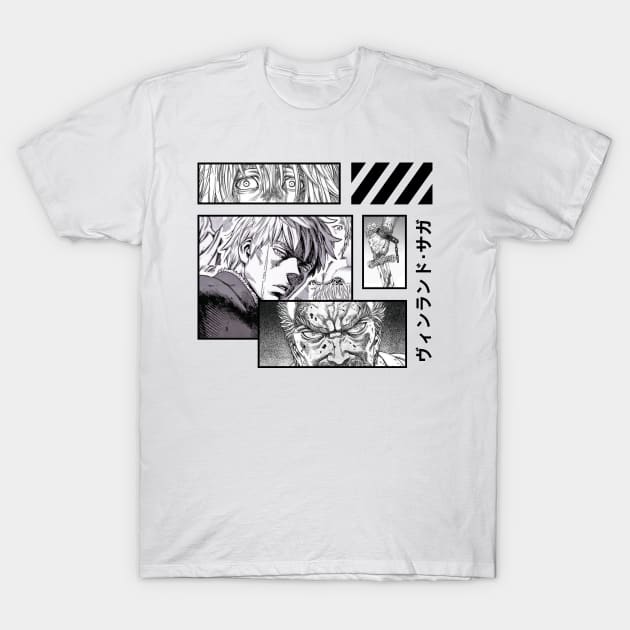 تیشرت حماسه وینلند | تیشرت Vinland Saga طرح Vinland Saga White کد 132495