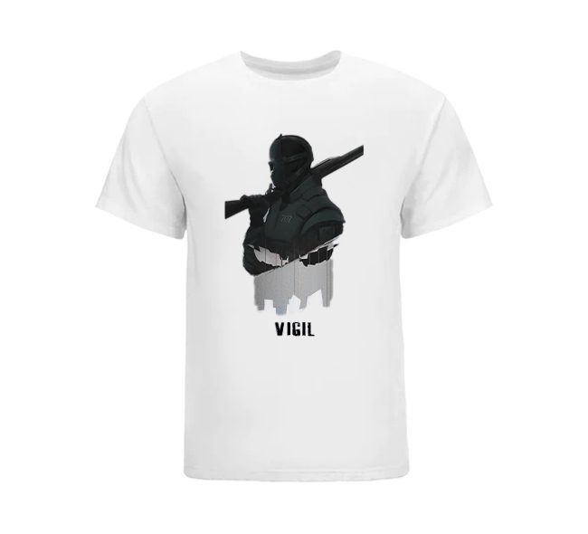 تیشرت Rainbow Six طرح Vigil رینبو سیکس کد 90032