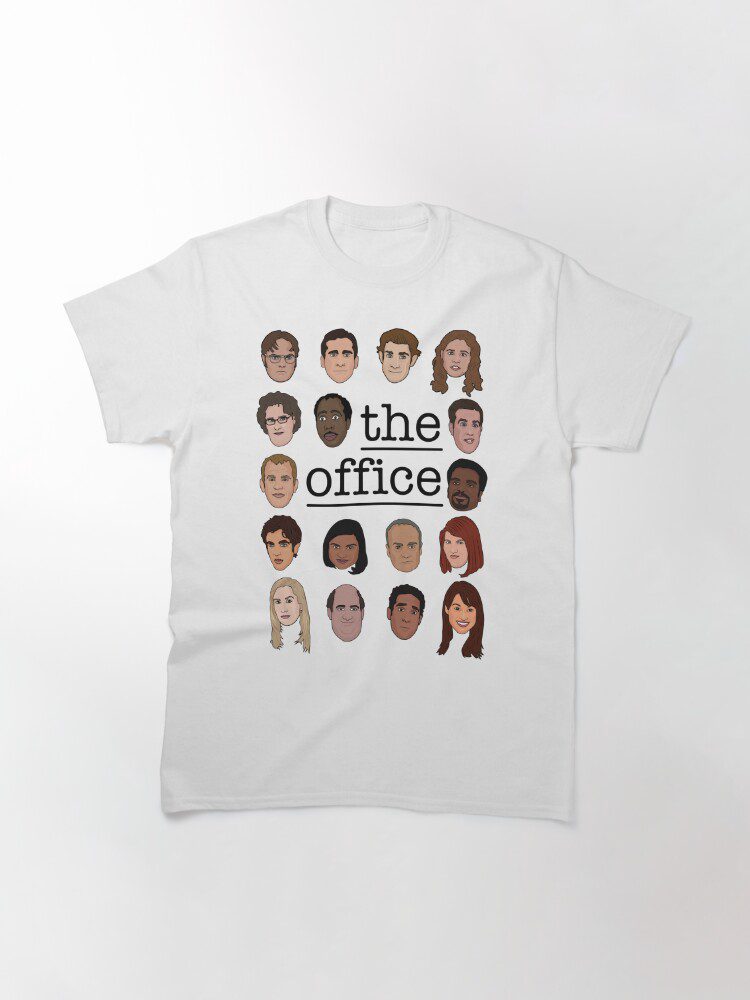 تیشرت افیس | تیشرت office طرح کاراکتر کد 102096