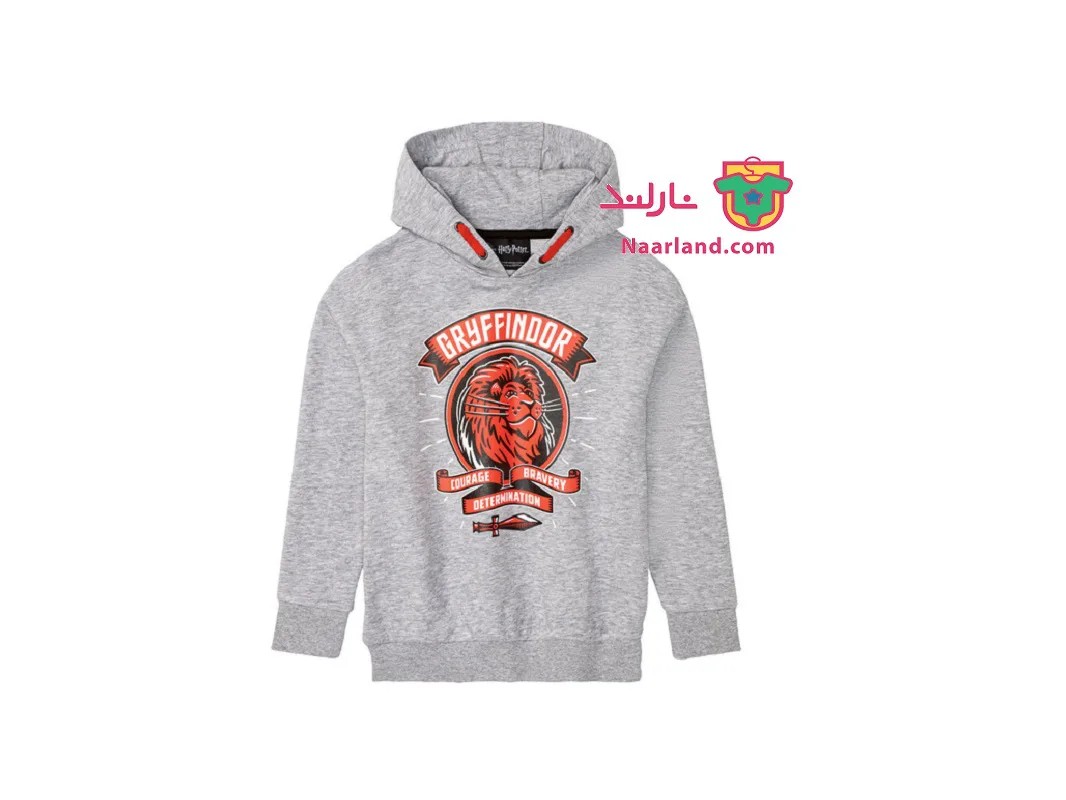 هودی دورس پسرانه خاکستری سری Harry Potter
