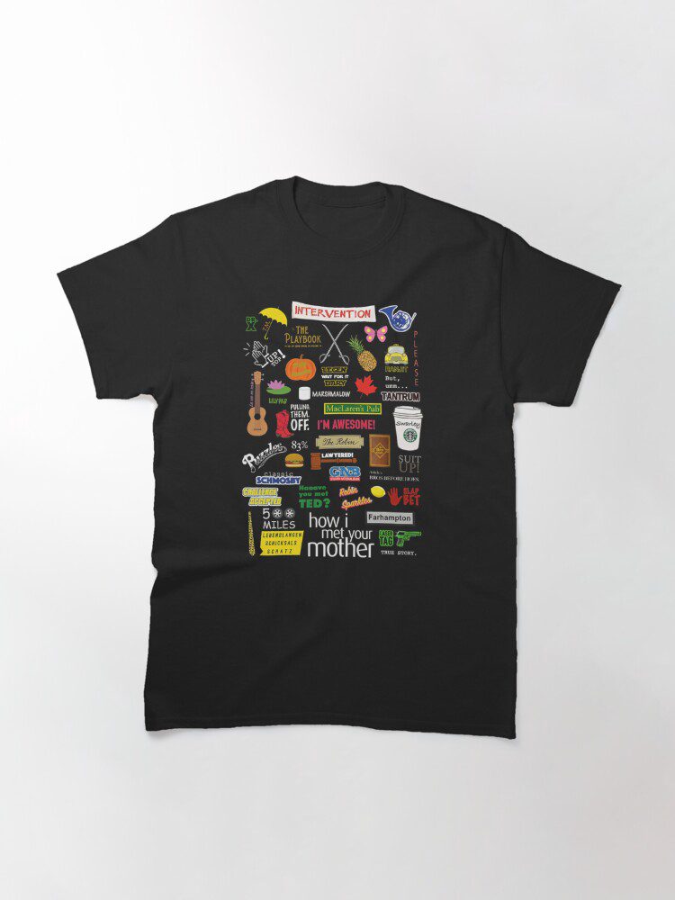 تیشرت طرح HIMYM