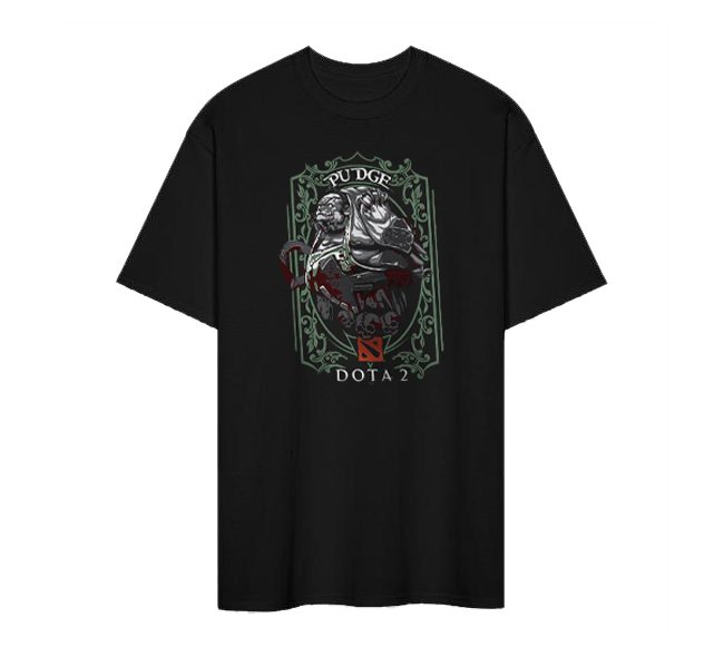 تیشرت طرح Pudge the Butcher دوتا دو کد 86256