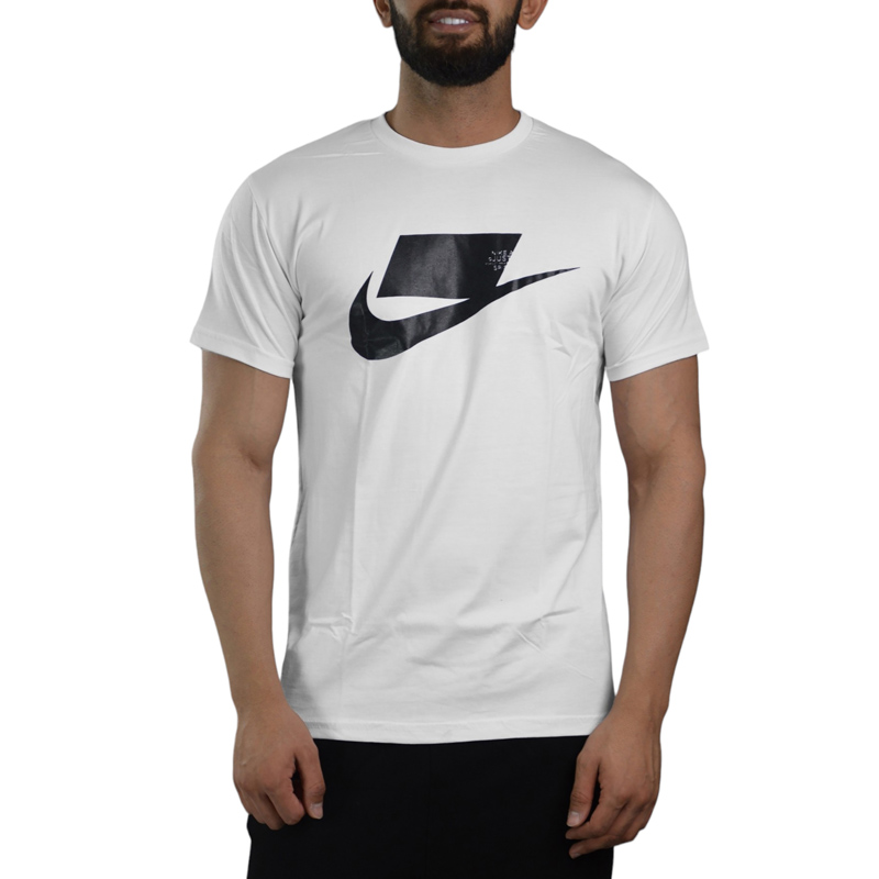 تیشرت اسپرت نایک مدل CMP-Dri Fit BOX سفید