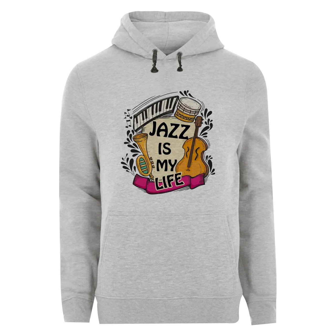 هودی JAZZ IS MY LIFE مدل AC 4