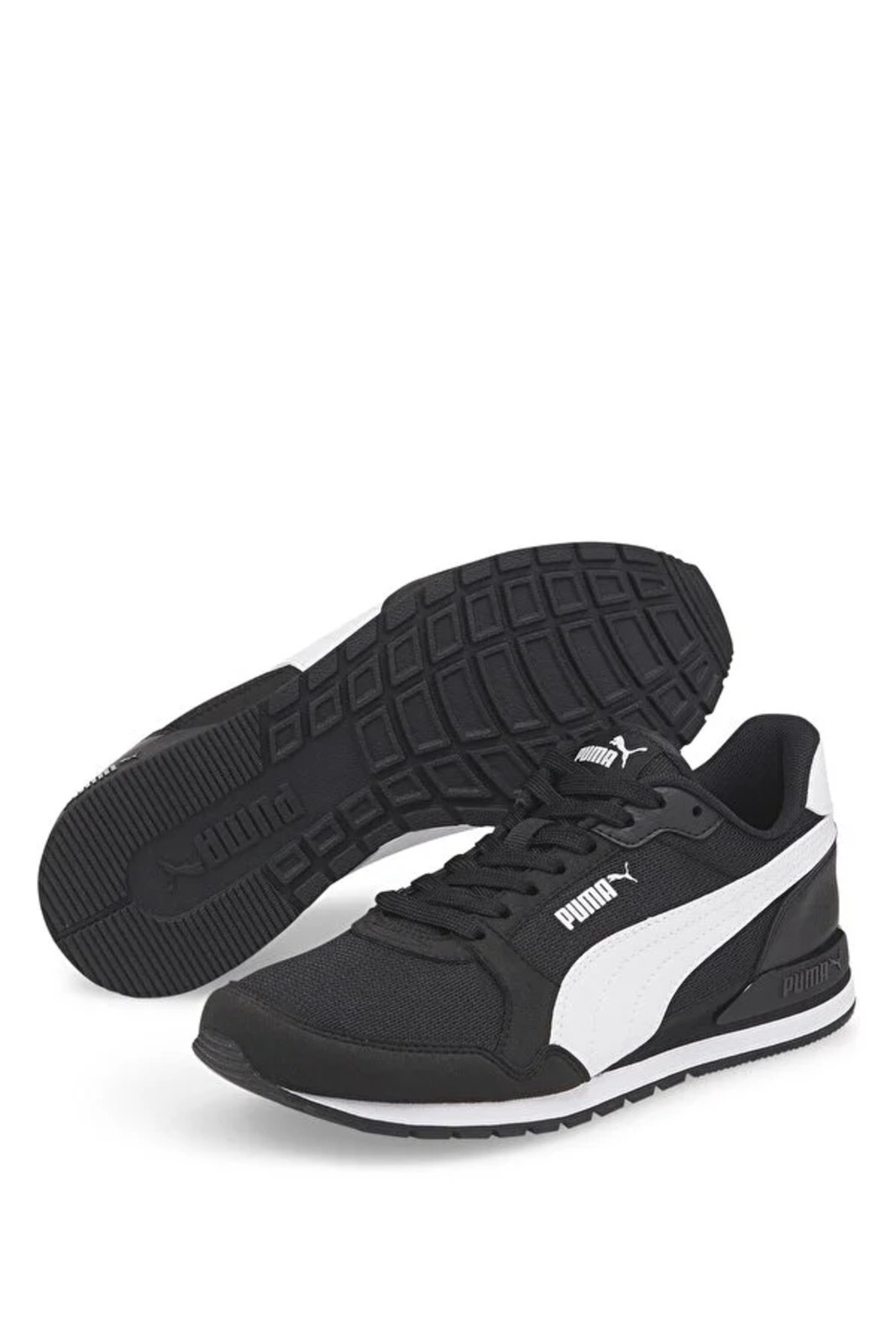 کفش Puma پوما St Runner v3 Mesh Unisex BLACK اورجینال