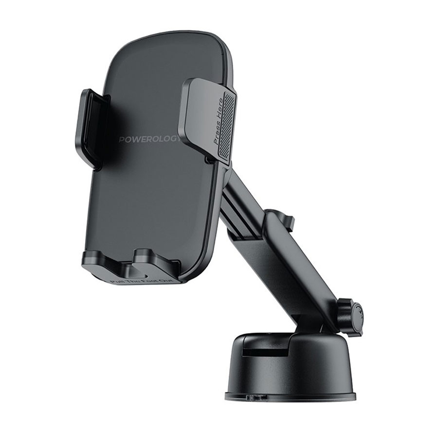 هولدر موبایل داخل خودرو پاورولوژی Powerology Raven Auto-Clamping Car Phone Mount