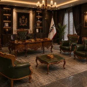 نیم ست اداری کلاسیک شل
