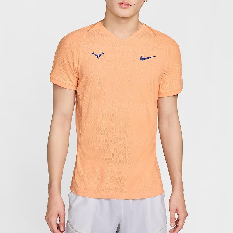 تیشرت تنیس مردانه نایک Nike Rafa Dri-FIT ADV Short-Sleeve – نارنجی