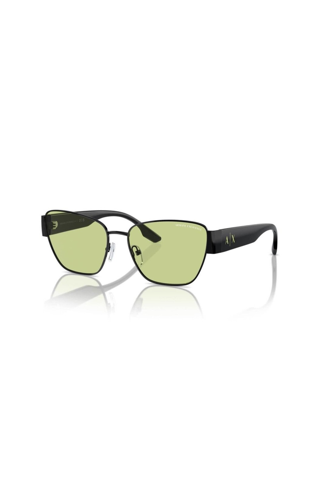 عینک آفتابی آرمانی اکسچنج مردانه طلایی هندسی | Armani Exchange Armani-Exchange-AX2051S-6000-2-56 TR