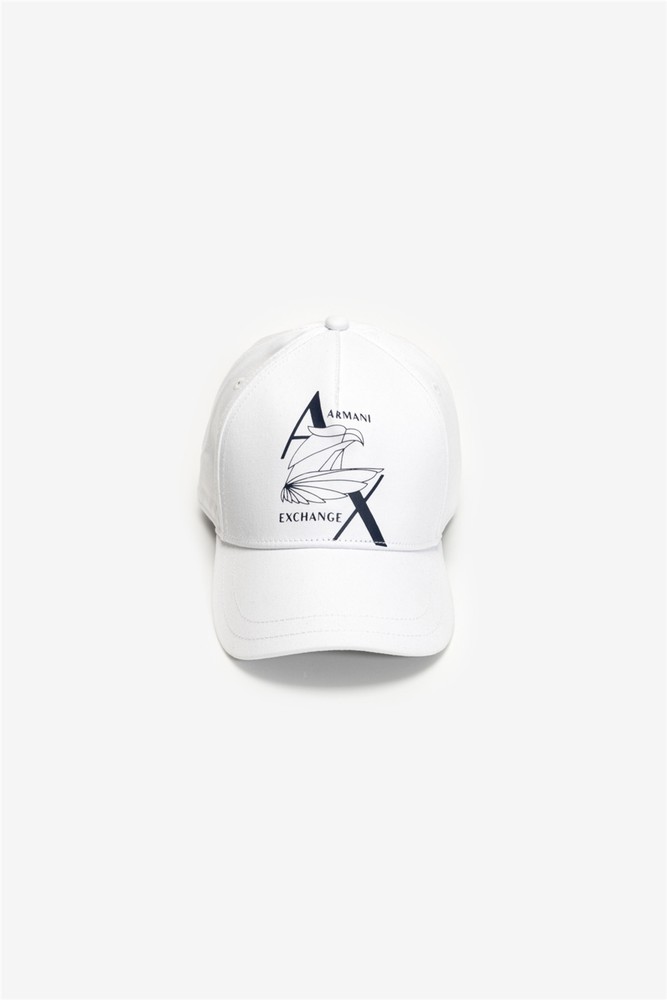 کلاه آرمانی اکسچنج مردانه پنبه ای سفید | Armani Exchange 9542043F101 CN