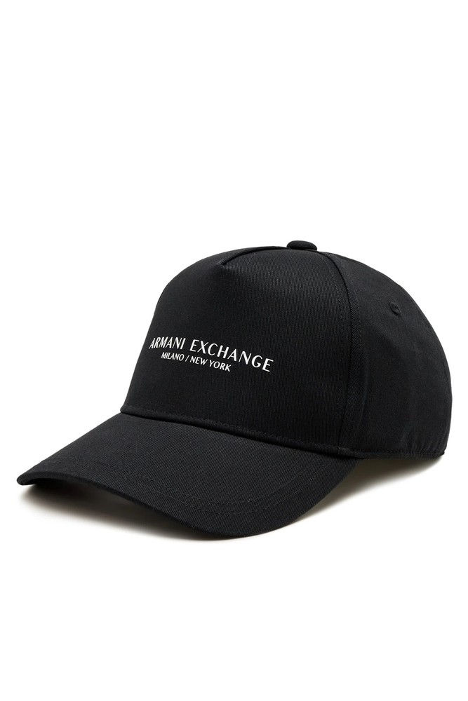 کلاه آرمانی اکسچنج مردانه پنبه ای مشکی | Armani Exchange 5003019243 TR