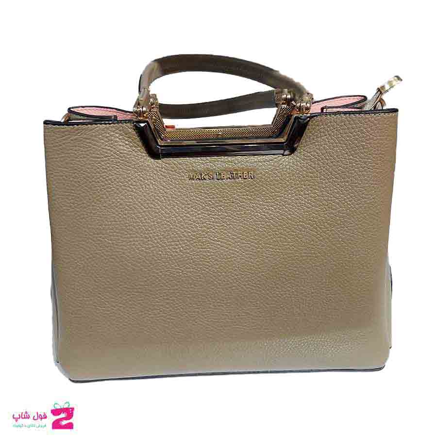 کیف دوشی دستی زنانه چرم طبیعی تبریز کد 2545