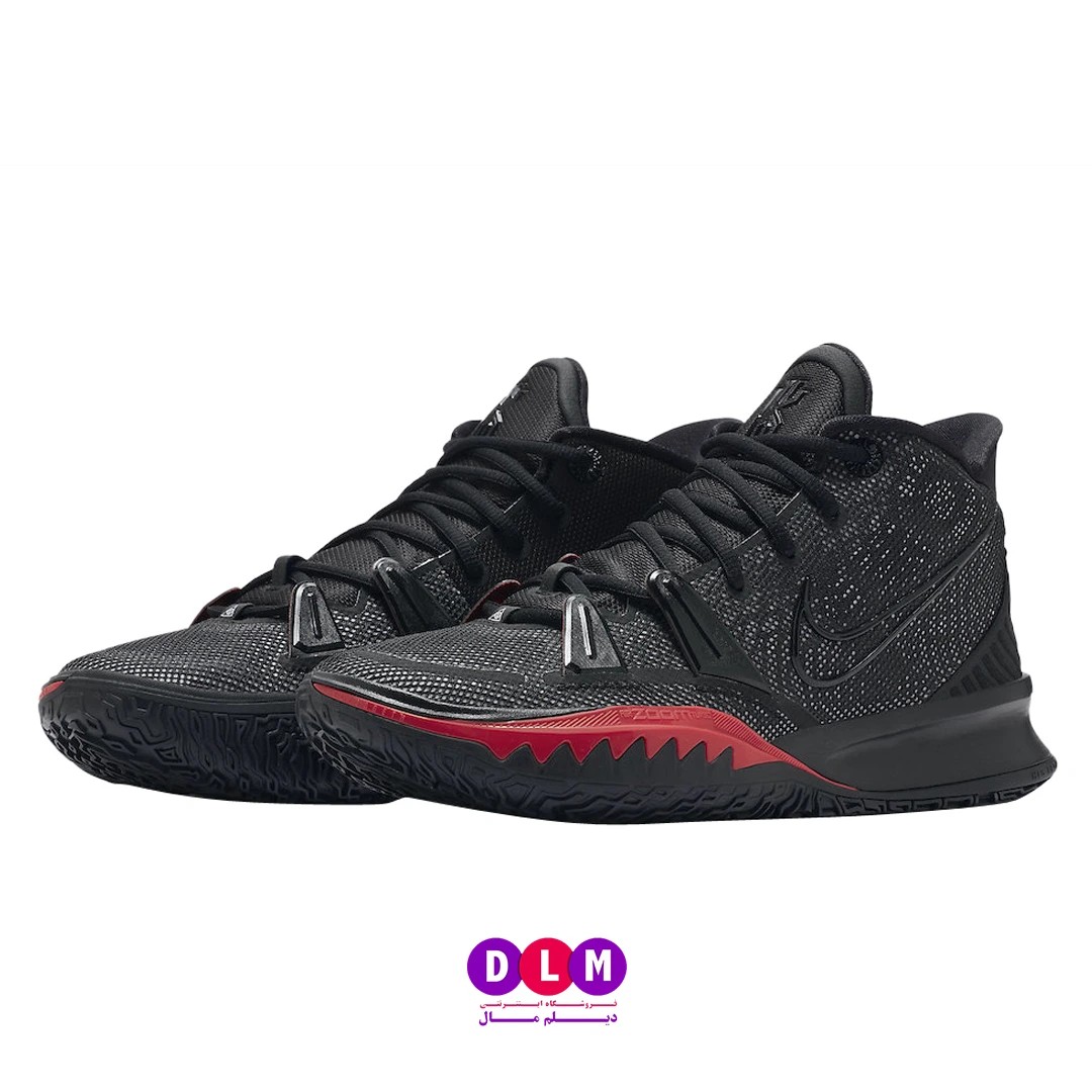 کفش بسکتبال کایری 7 – Nike Kyrie 7 Black University Red