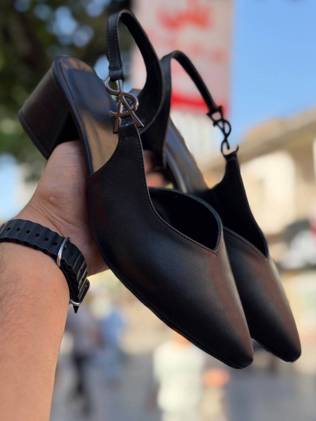 کفش زنانه سایز بزرگ مدل ysl