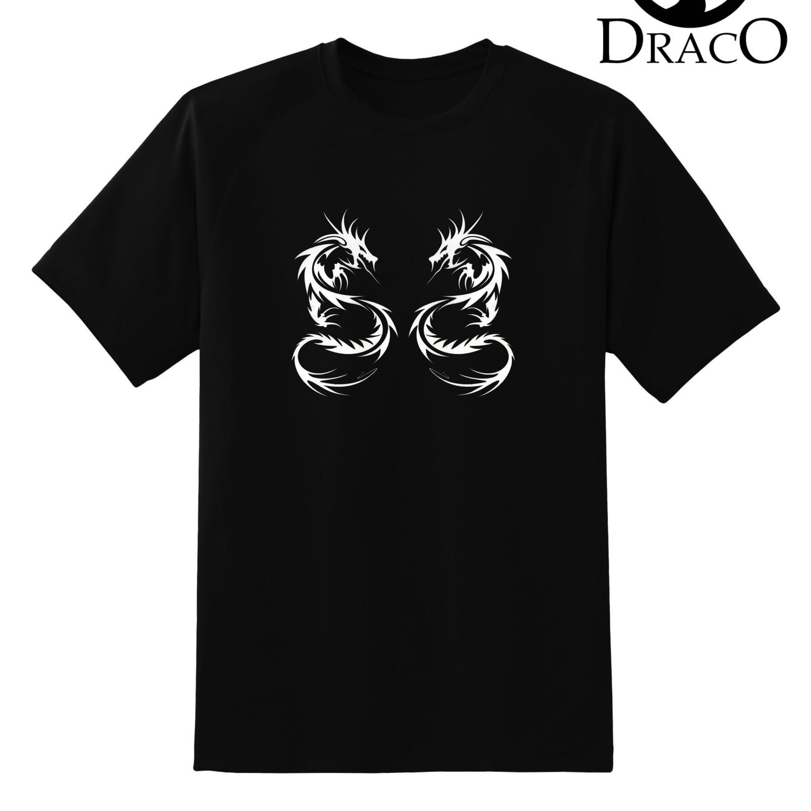 تیشرت اژدهای سفید Tribal Dragon-White