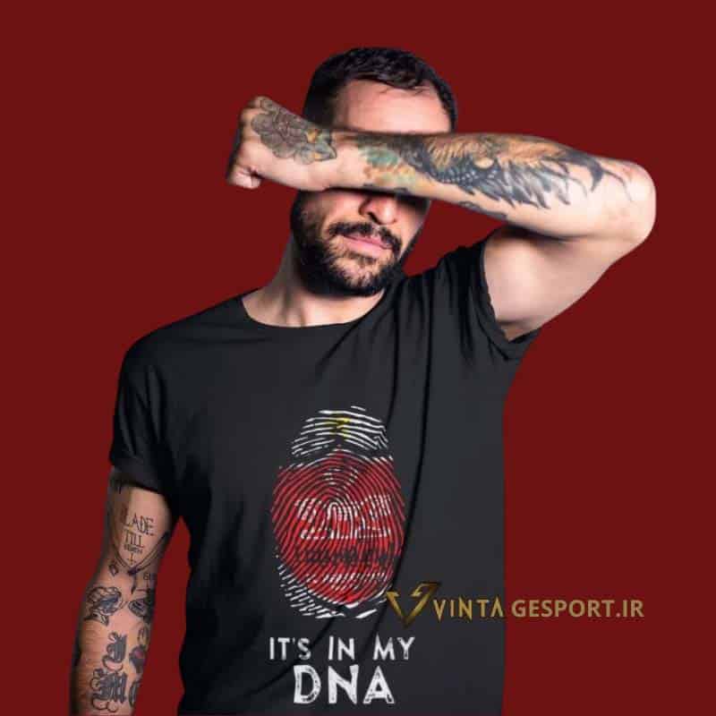 تیشرت هواداری پرسپولیس طرح DNA