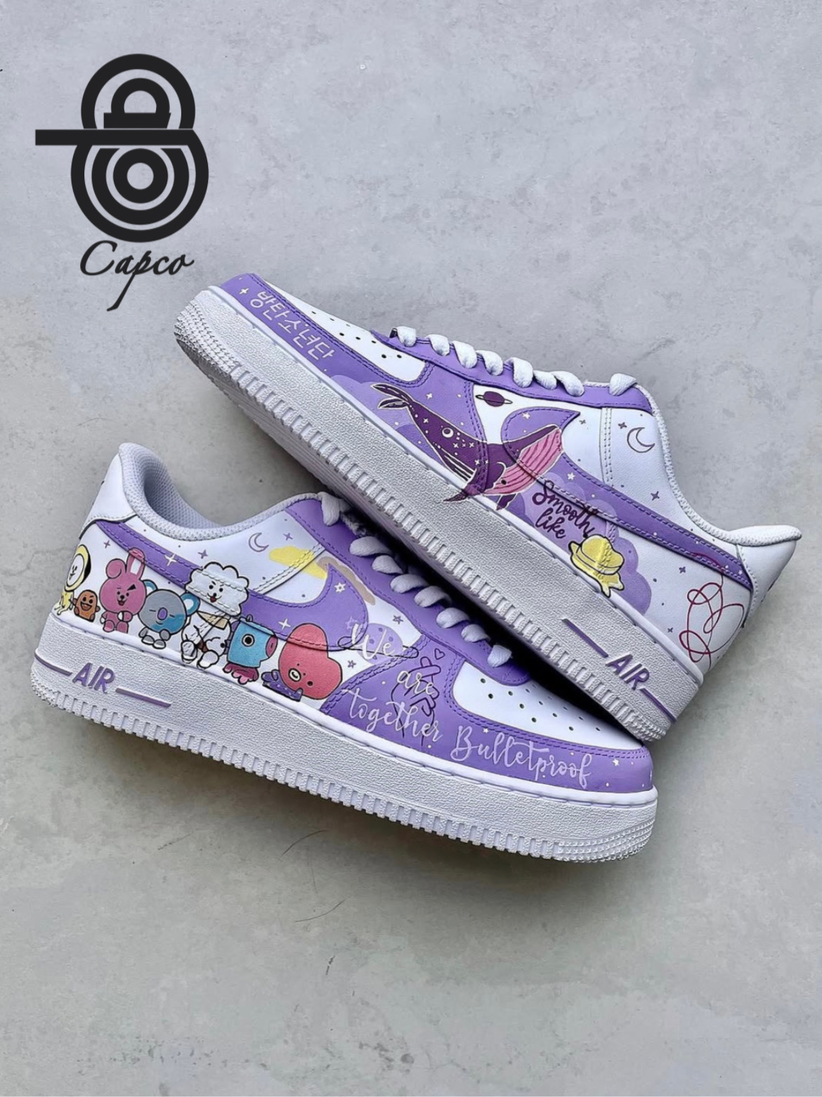 کفش AF1 طرح BTS (bt21)