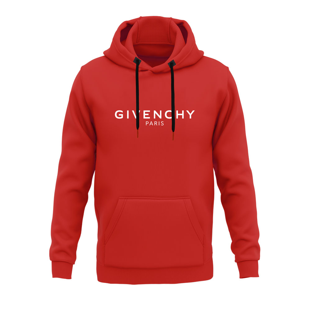 هودی پنبه‌ای رنگ قرمز Givenchy