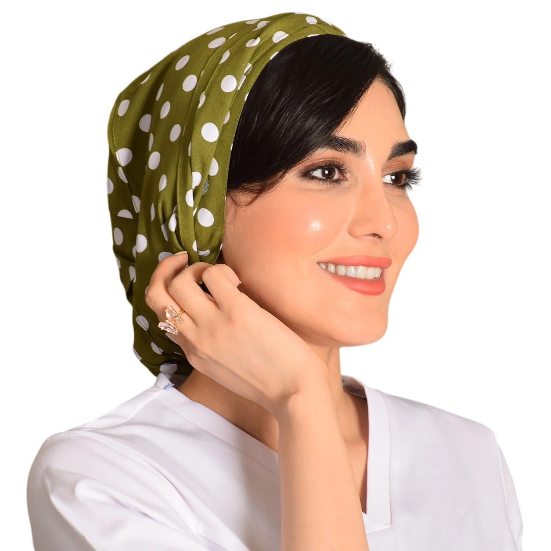 کلاه حجاب طرحدار کد 134