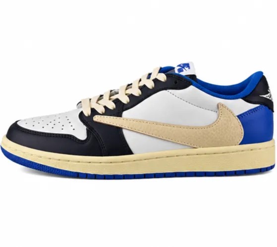 کتونی نایک جردن1 ساق کوتاه ترویس اسکات فرگمنت jordan1 Travis Scott x fragment کد982