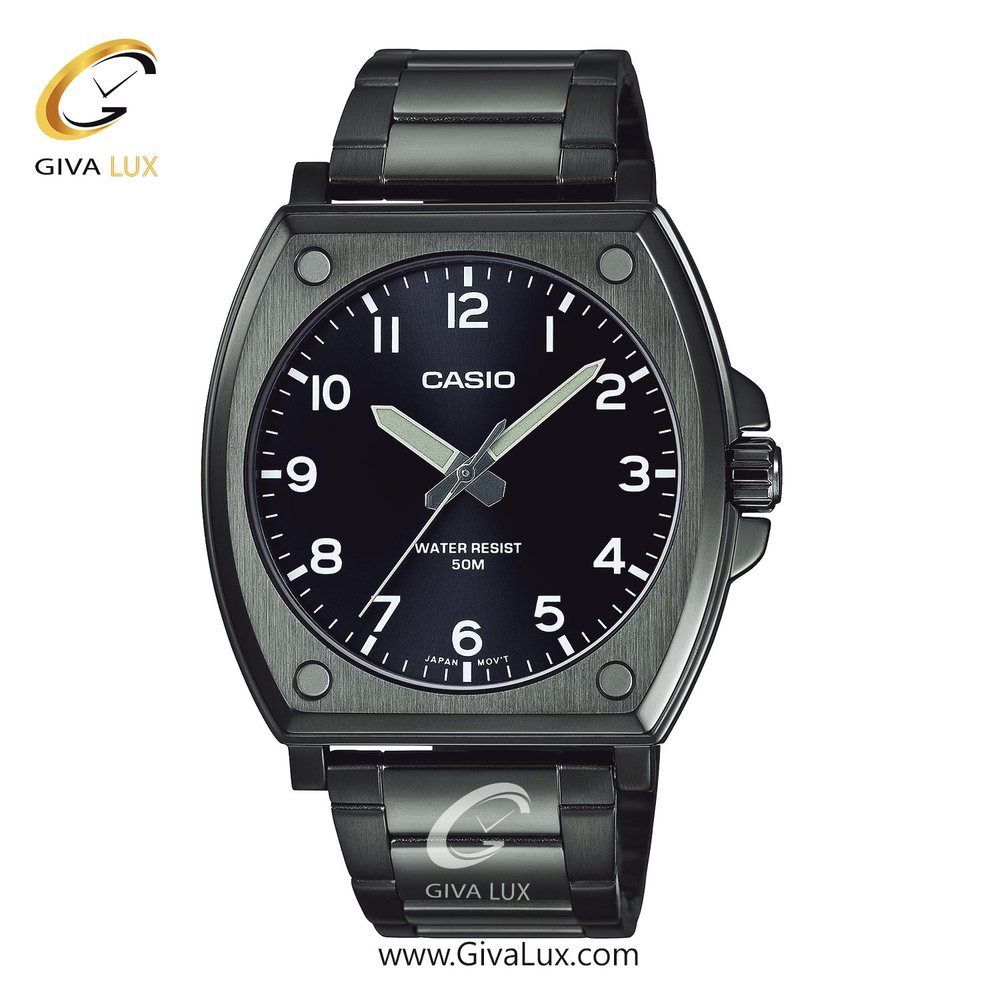 ساعت مچی اورجینال مردانه کاسیو Casio تیتانیوم | تیتانیوم(زغالی)| مشکی| کد رفرنس MTP-E730B-1AVDF | کد رفرنس MTP-E730B-1AVDF (MTP-E۷۳۰B-۱AVDF) | برند کاسیو CASIO | کد 26522