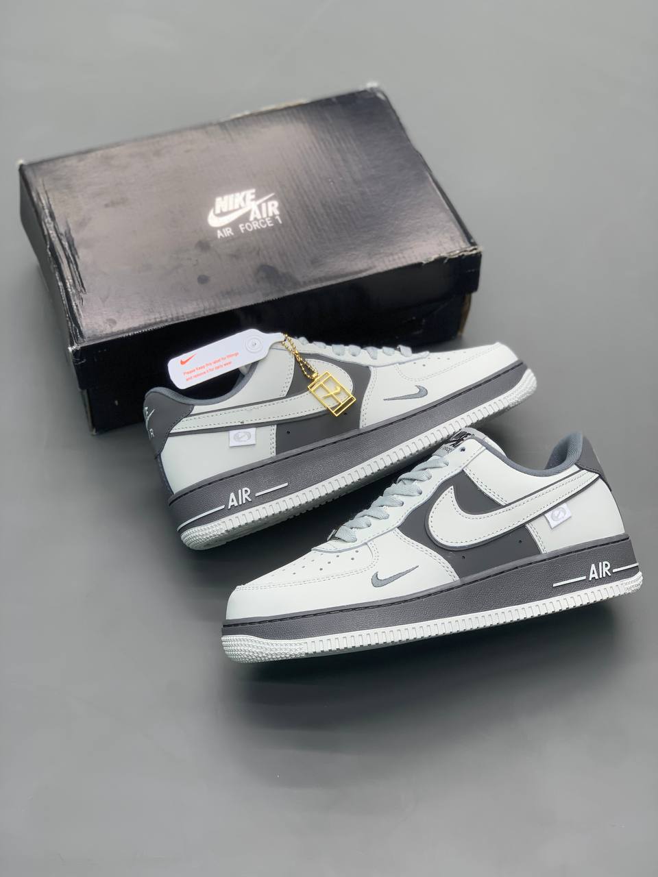 کتونی نایک Air force 1 low Dark Grey / Off White Air force 1 low Dark Grey / Off White