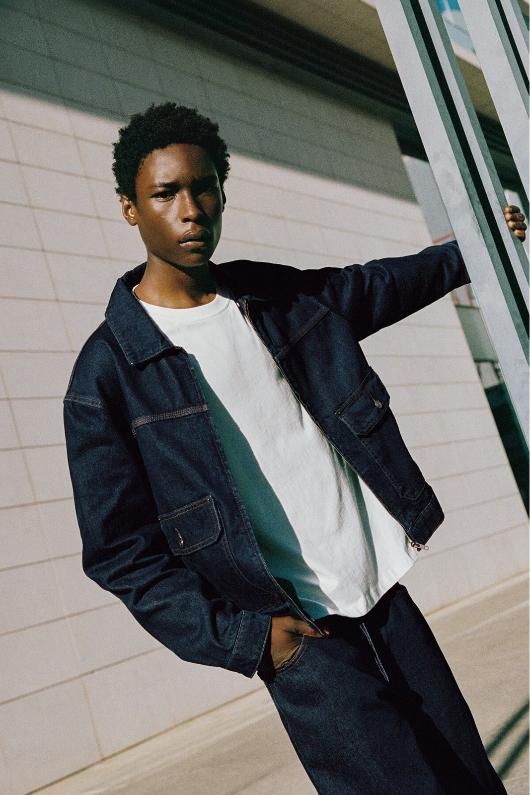 کت Pull & Bear شلوار جین جیب دار اورجینال
