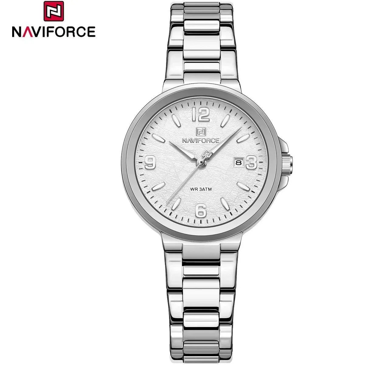 ساعت زنانه نیوی فورس Naviforce NF 5077 S/W
