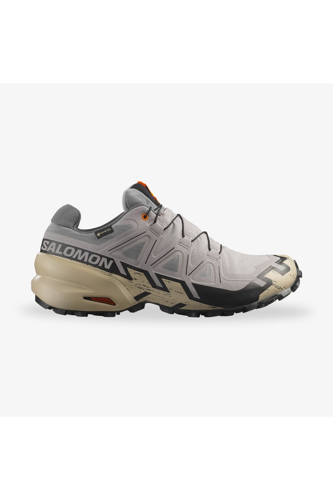کفش Salomon سالومون یونیسکس اسپیدکراس 6 GTX Gore-Tex® خاکستری اورجینال