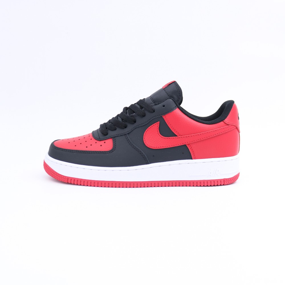 کتونی NIKE AIRFORCE1 BLACK/GYM RED کد 121308
