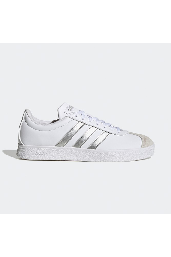 اسنیکر سفید زنانه VL Court Base adidas آدیداس اورجینال