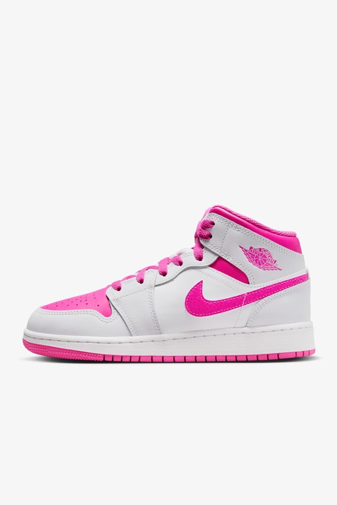 کفش بسکتبال Nike نایکی Air Jordan 1 Mid Gs Pink اورجینال