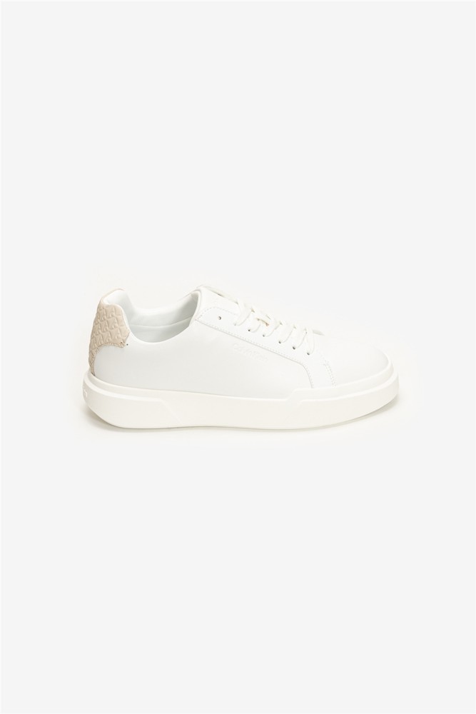 اسنیکر مردانه Laceup Lth Bt Aop Calvin Klein کالوین کلاین اورجینال