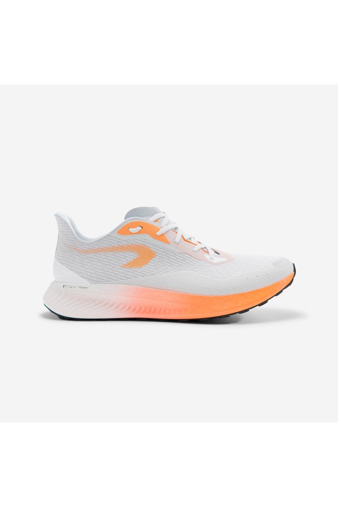 کفش Decathlon دکاتلون رانینگ مردانه کیپرون – سفید / نارنجی – Kiprun KD500 3 اورجینال