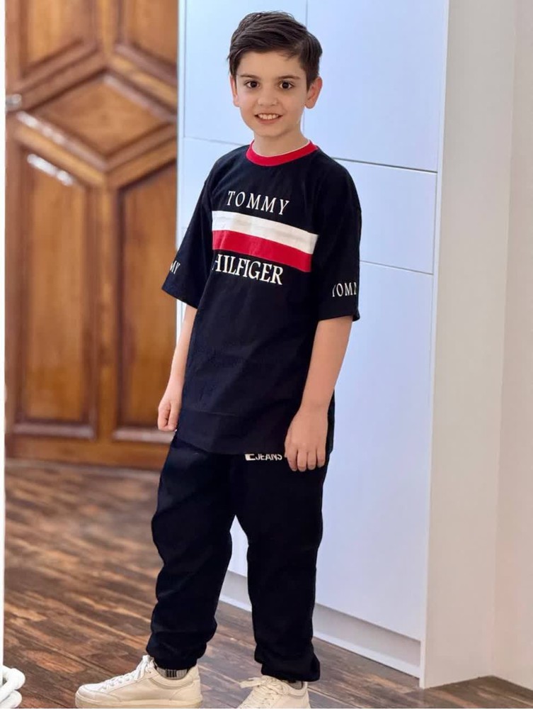 تیشرت پرچمی Tommy سایز ۵۵