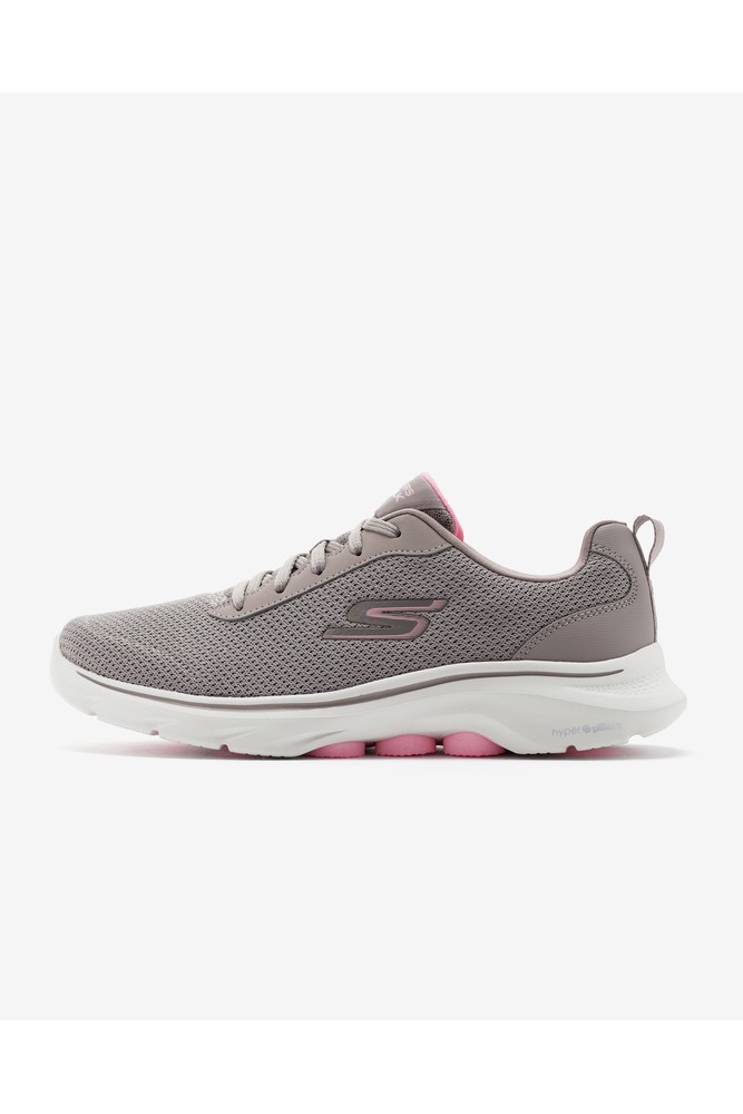 کفش SKECHERS اسکیچرز پیاده‌روی زنانه بژ GO WALK 7 – CLEAR PATH 125207 TPPK اورجینال