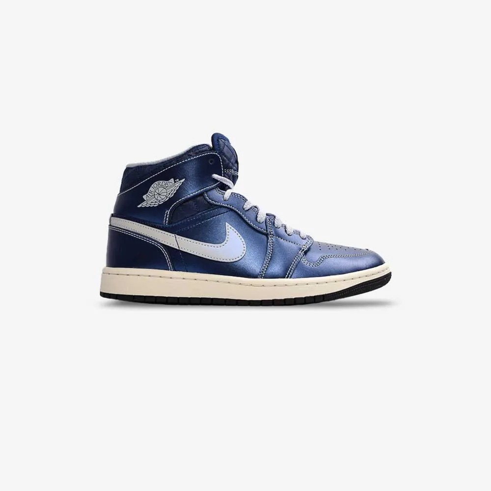 کتونی Nike مدل Air Jordan 1 Mid SE Metallic Blue – IM5128-001