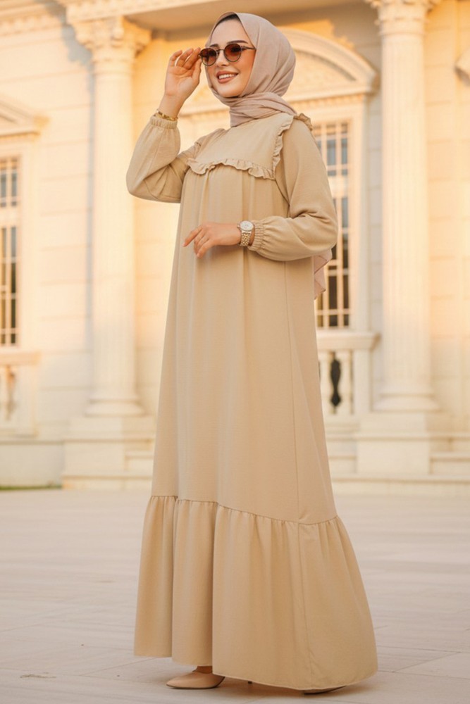 لباس حجاب Neva Style رفل 7681 گرم اورجینال