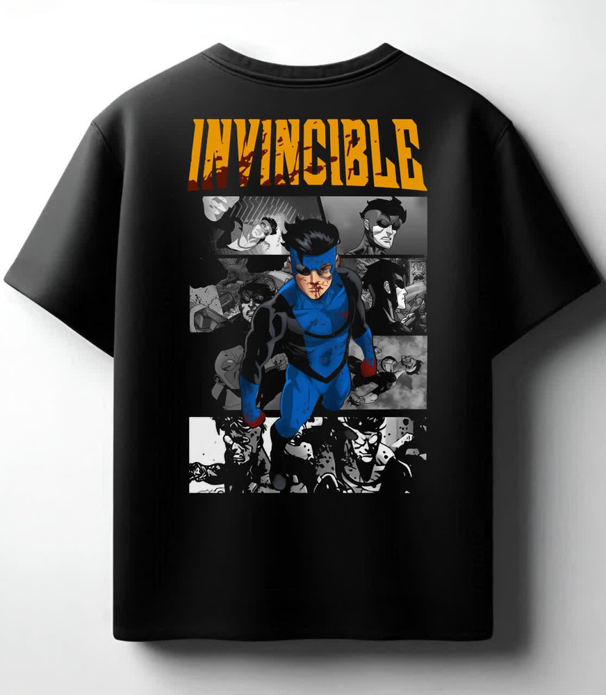 تیشرت Invincible (تیشرت انیمیشن/انیمه Invincible)