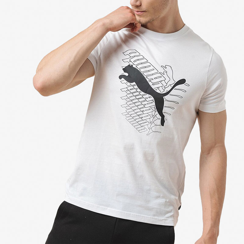 تیشرت مردانه پوما مدل GRAPHIC CAT TEE