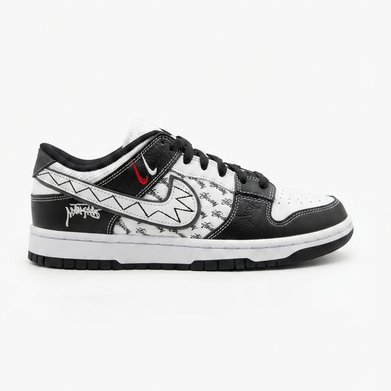 کتونی Jordan custom white/black کد JCWB