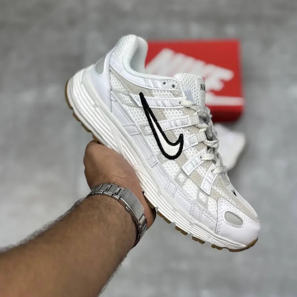 کفش نایک P6000 سفید کرم رانینگ |Nike P6000