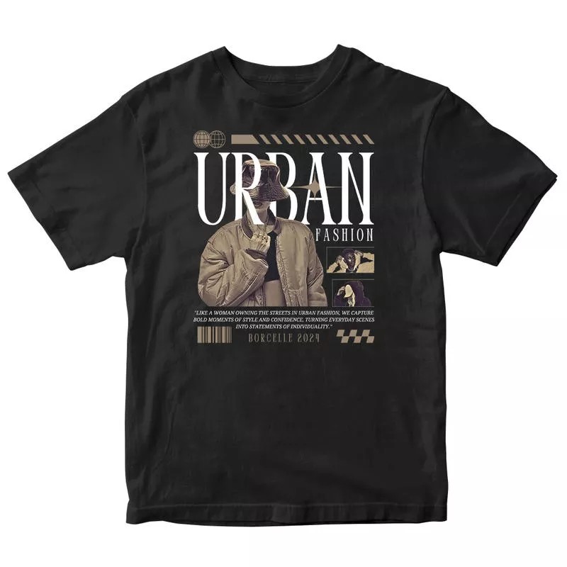 تیشرت طرح «Urban Fashion» – مد شهری