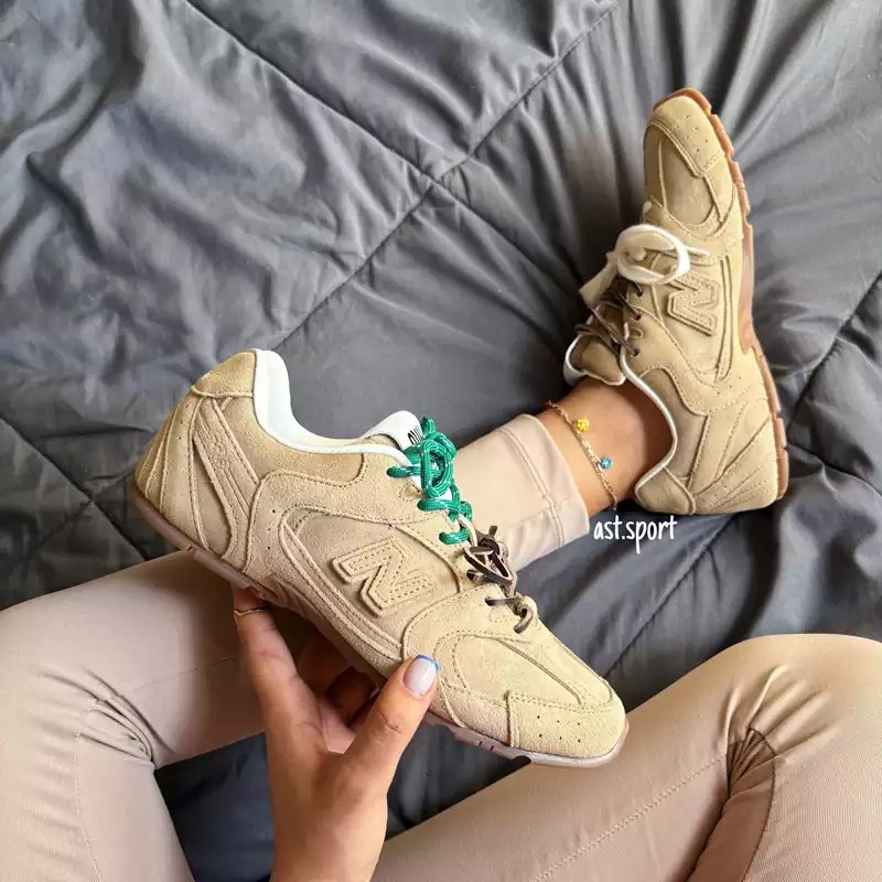 نیوبالانس میو میو کرم | New Balance Miu Miu Cream