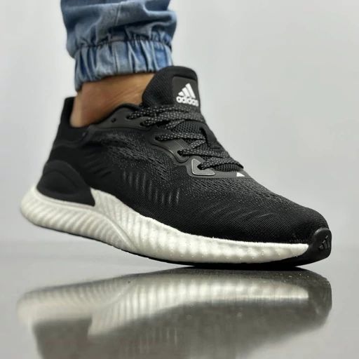 کتونی آدیداس آلفابونس بوست مشکی سفید Adidas Alphabounce Boost