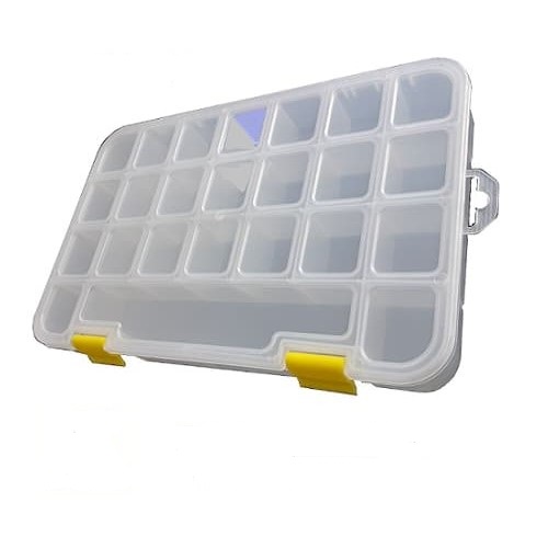 کیف قطعات الکترونیکی 24 خانه تمام پلاستیک