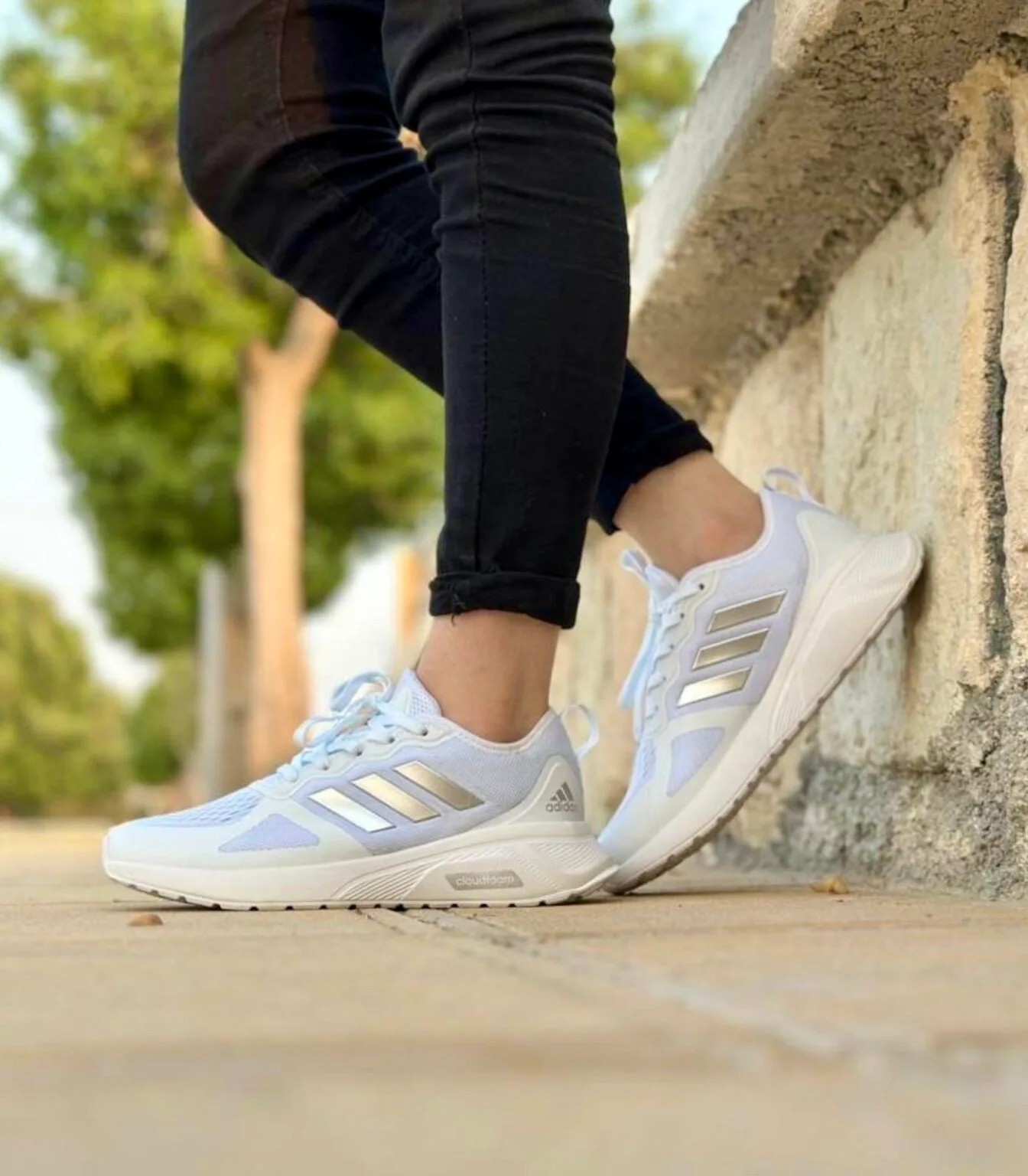 کتونی آدیداس کلاودفوم سفید- Cloudfoam Adidas